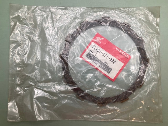 QTY 2 Honda 22201-371-000 CLUTCH FRICTION DISK New Genuine