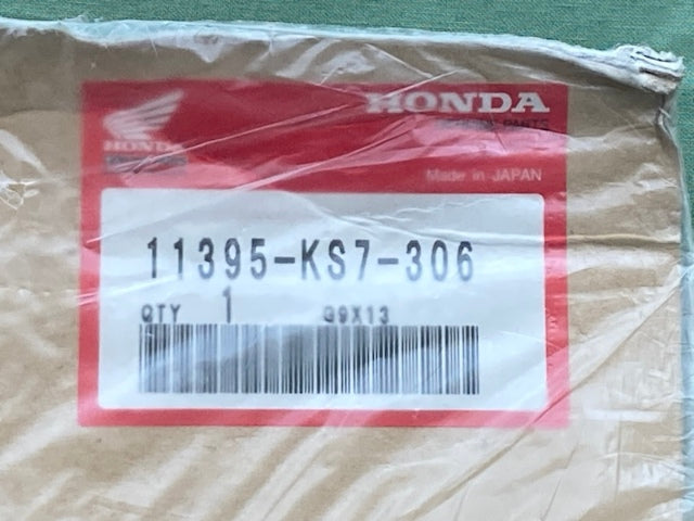 Honda 11395-KS7-306 CRANKCASE COVER GASKET New Genuine