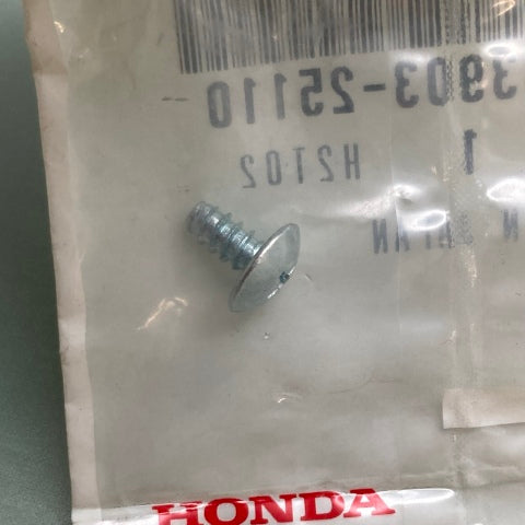 QTY 2 Honda 93903-25110 TAP SCREW New Genuine