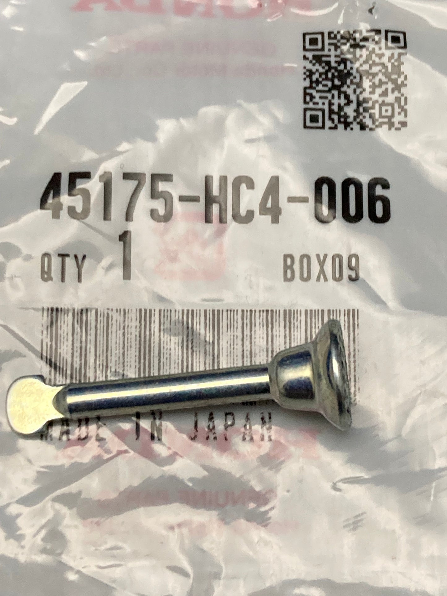 Qty 2 New Genuine Honda 45175-HC4-006 Pin, Tension