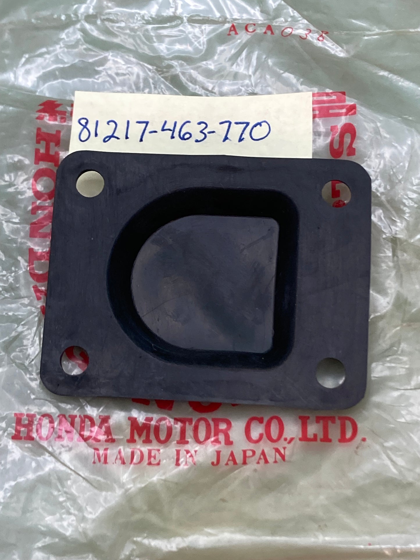 New Genuine Honda 81217-463-770 Rubber, Lock