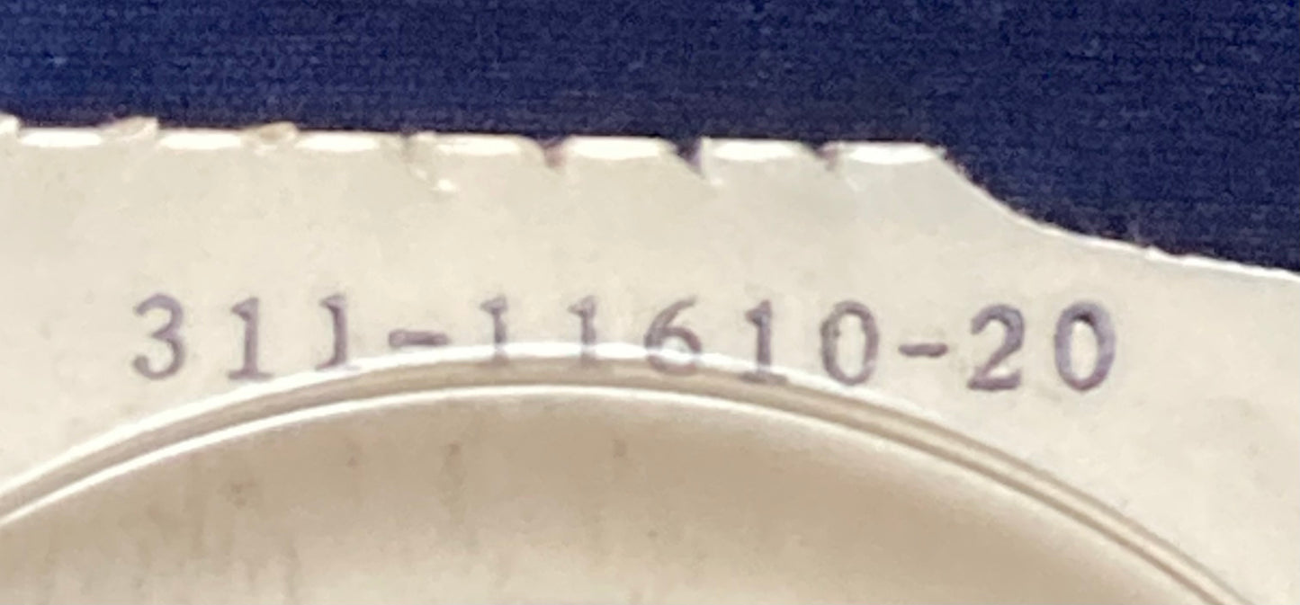 New Genuine Yamaha 311-11610-20 Piston Ringset 2nd