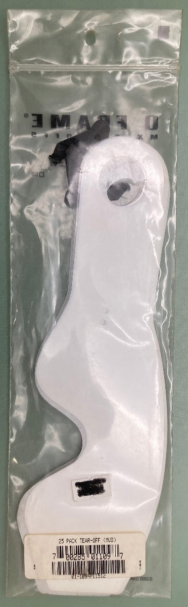 25 PK New Genuine Oakley 01-109 Tear-off mask (Mud)