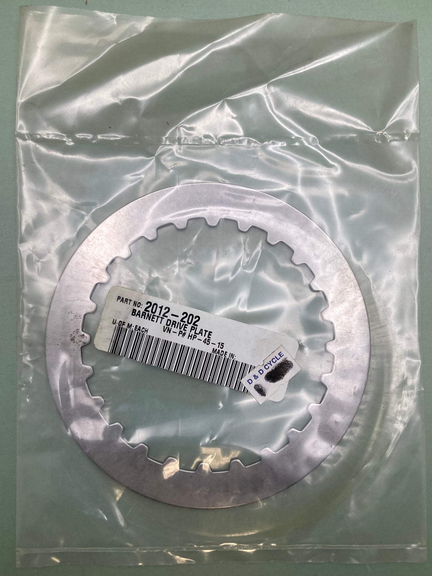 New Genuine Barnett 2012-202 Clutch Drive Plate