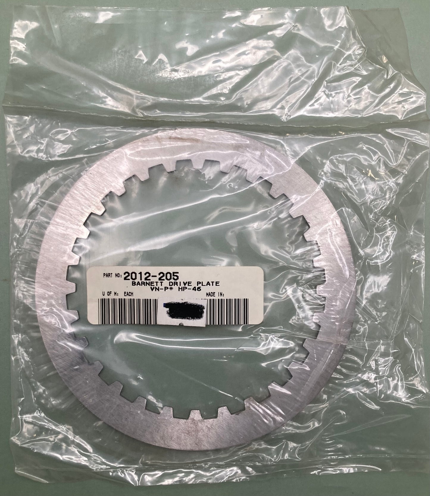 New Genuine Barnett 2012-205 Drive Plate