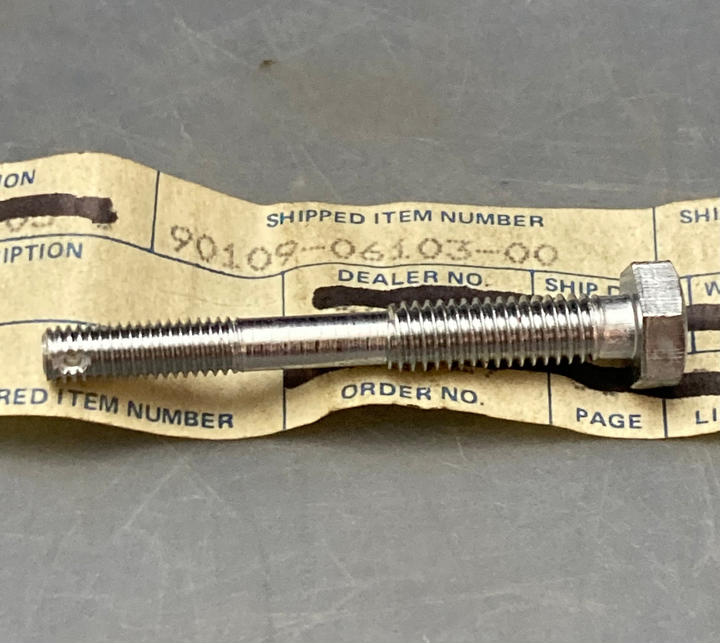 New Replaces Yamaha 90109-06103-00 Bolt