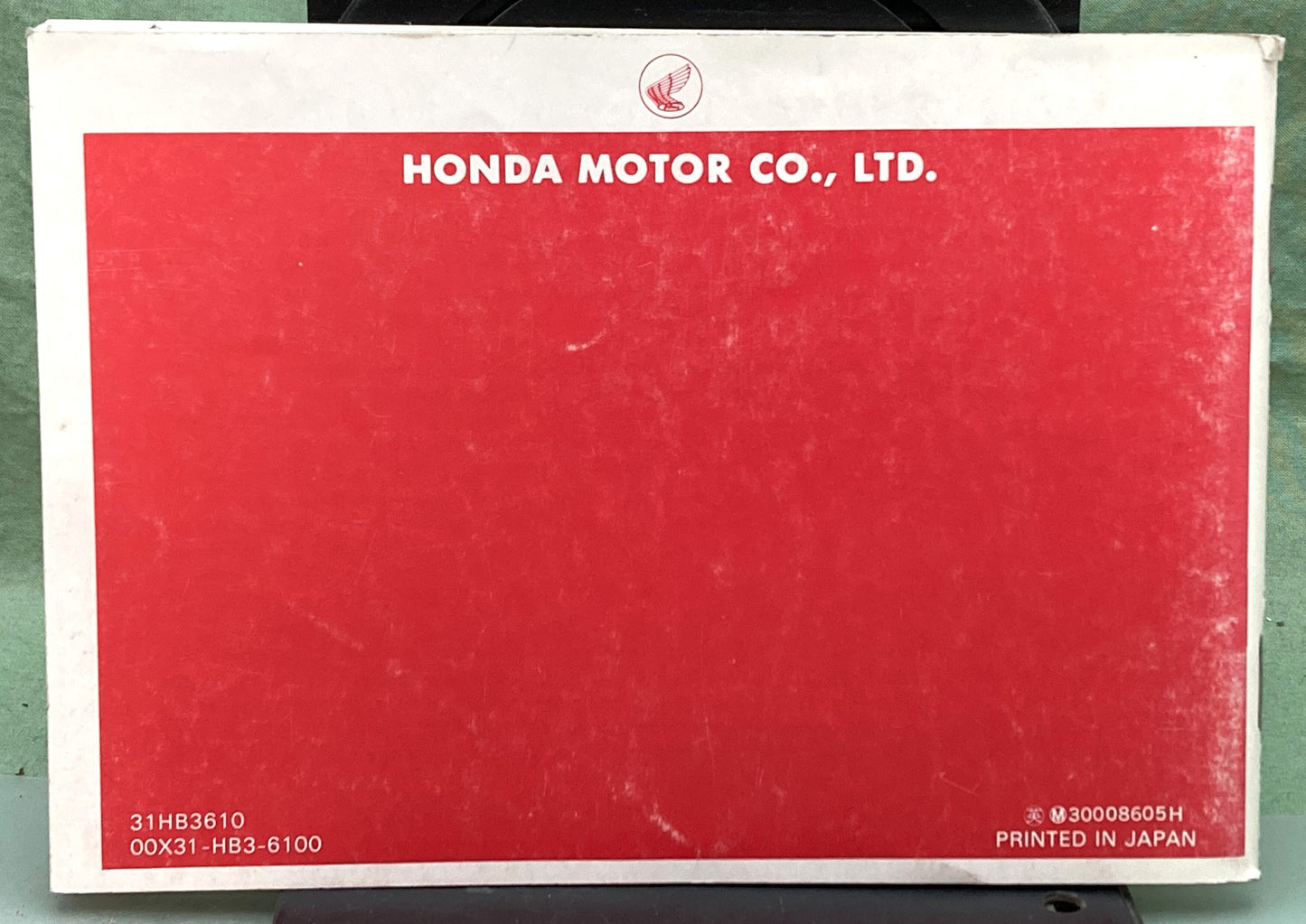 Genuine Honda 31HB3610 Four Trax 200SX Owner's Manual 1987