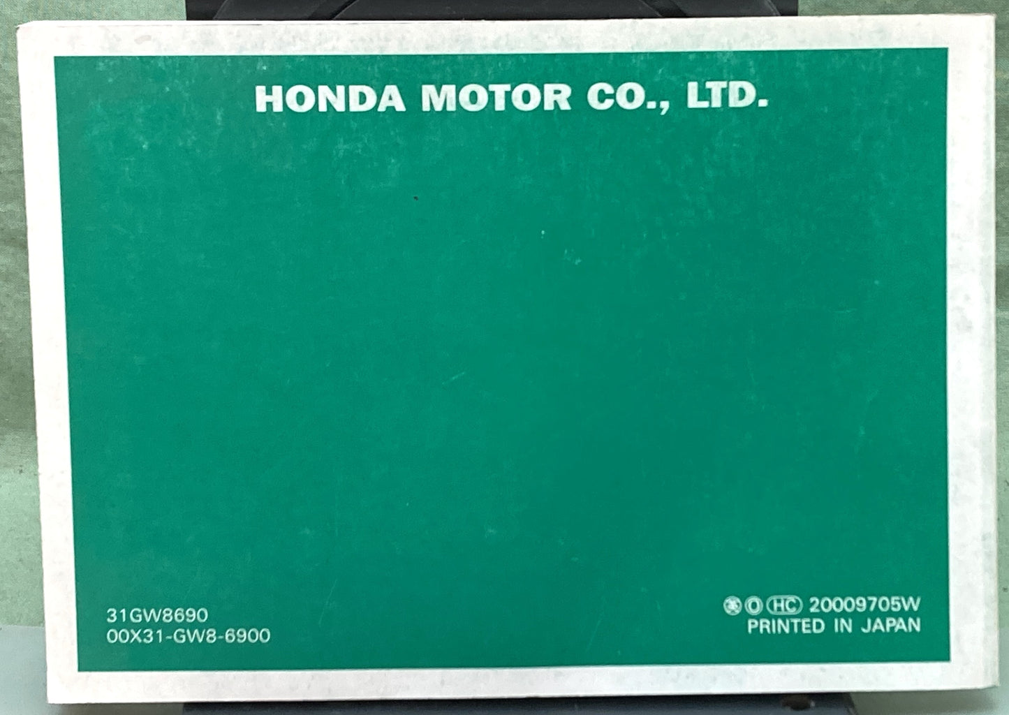Genuine Honda 31GW8690 Z50R Owner's Manual 1998