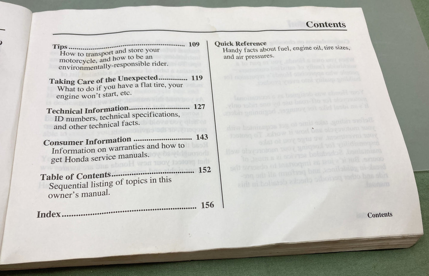 Genuine Honda 31GN1770 CRF80F Owner's Manual 2004