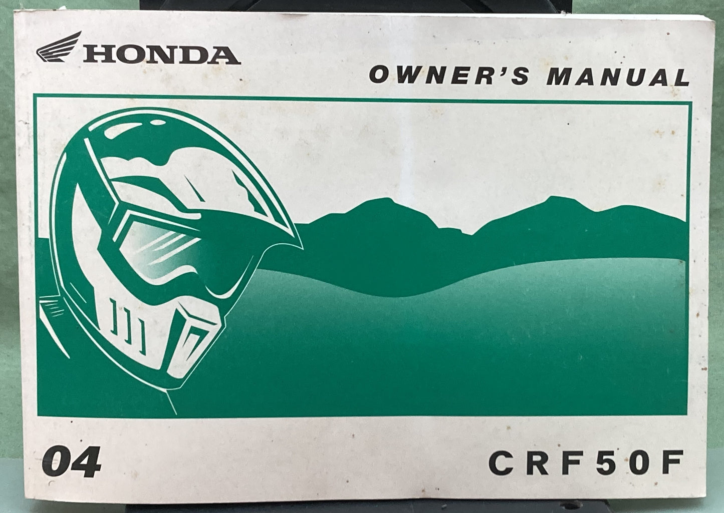 Genuine Honda 31GEL640 CRF50F Owner's Manual 2004