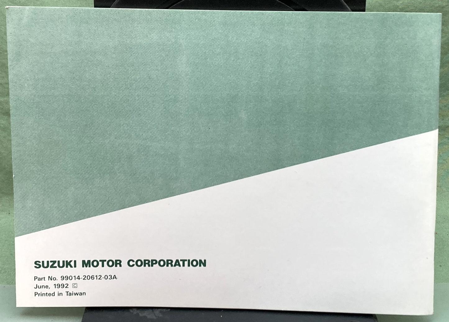 Genuine Suzuki 99014-20612-03A Tips and Practice Guide 1992