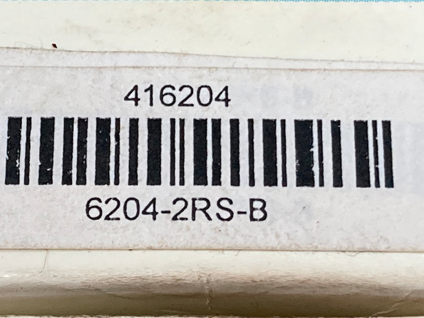 New Genuine All Balls 6204-2RS-B Bearing