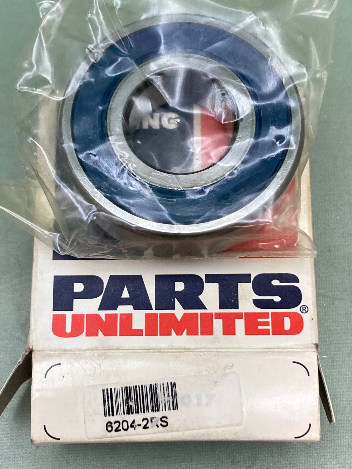 New Genuine PARTS UNLIMITED 6204-2RS SINGLE BEARING 20 X 47 X 14
