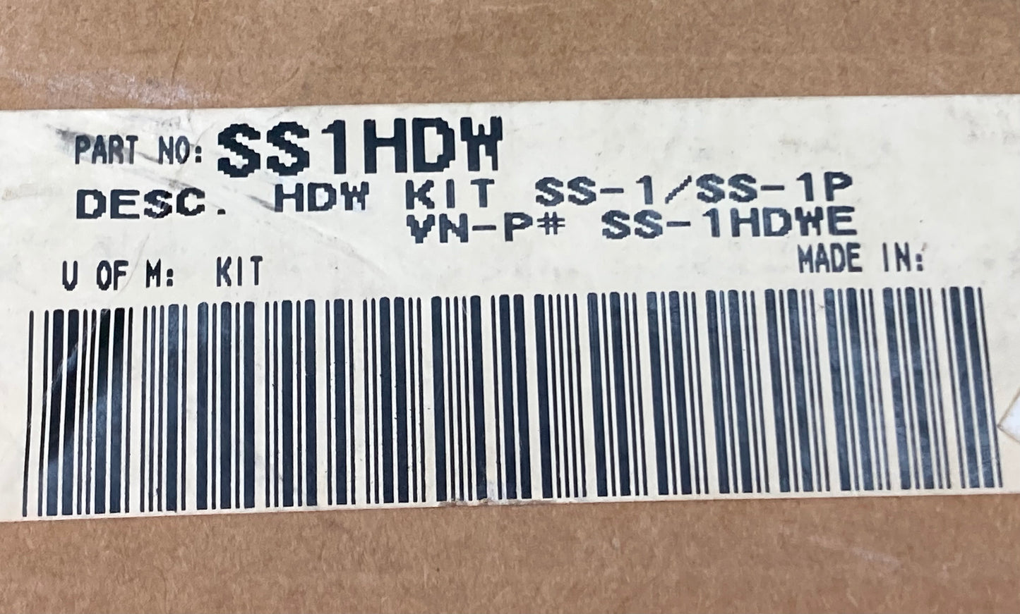 New Genuine Slip Streamer SS1HDW HWD KIT SS-1/SS-1P