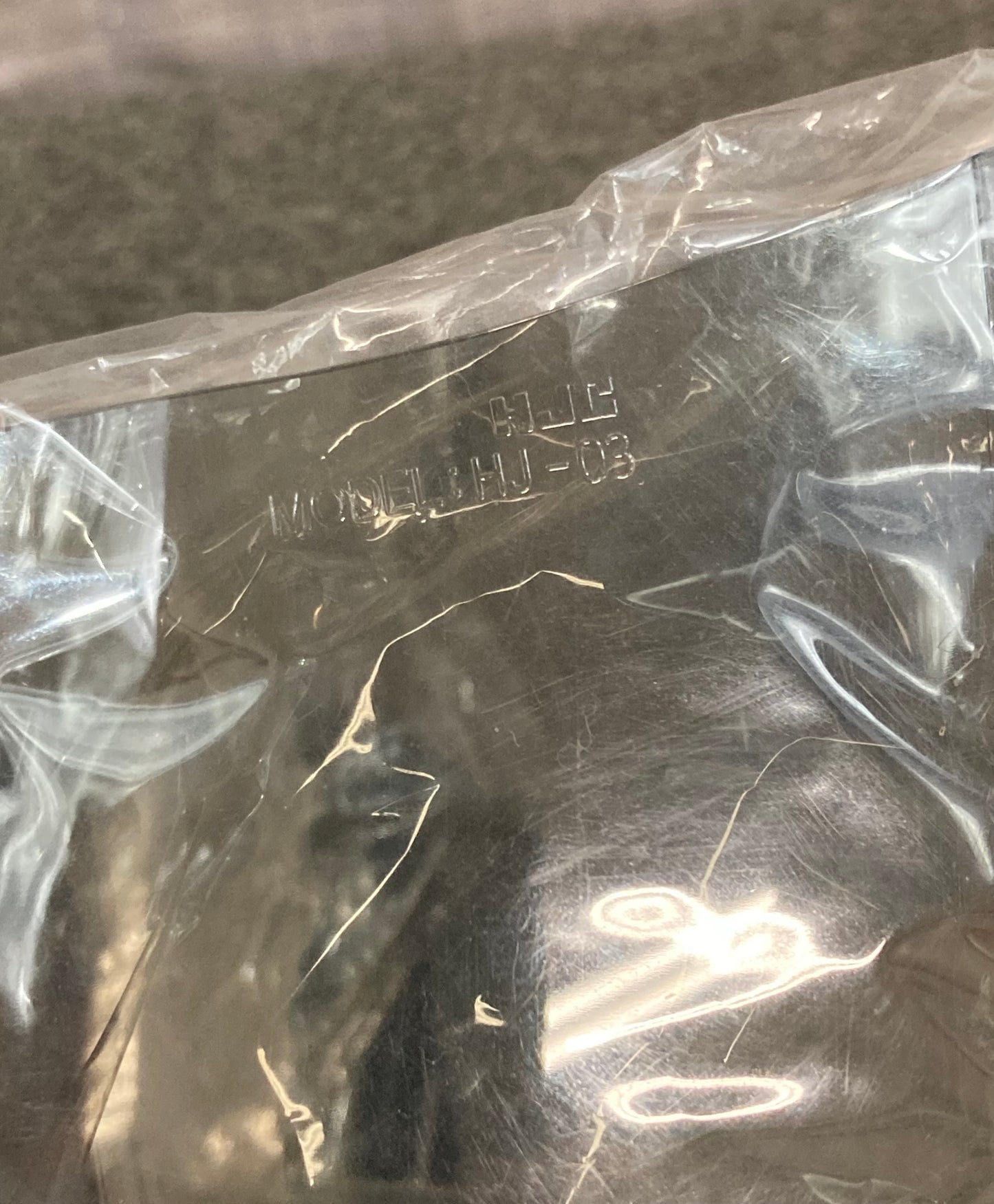 New Genuine HJC HJ-03 Smoke Helmet Face Shield, Daytime Use Only