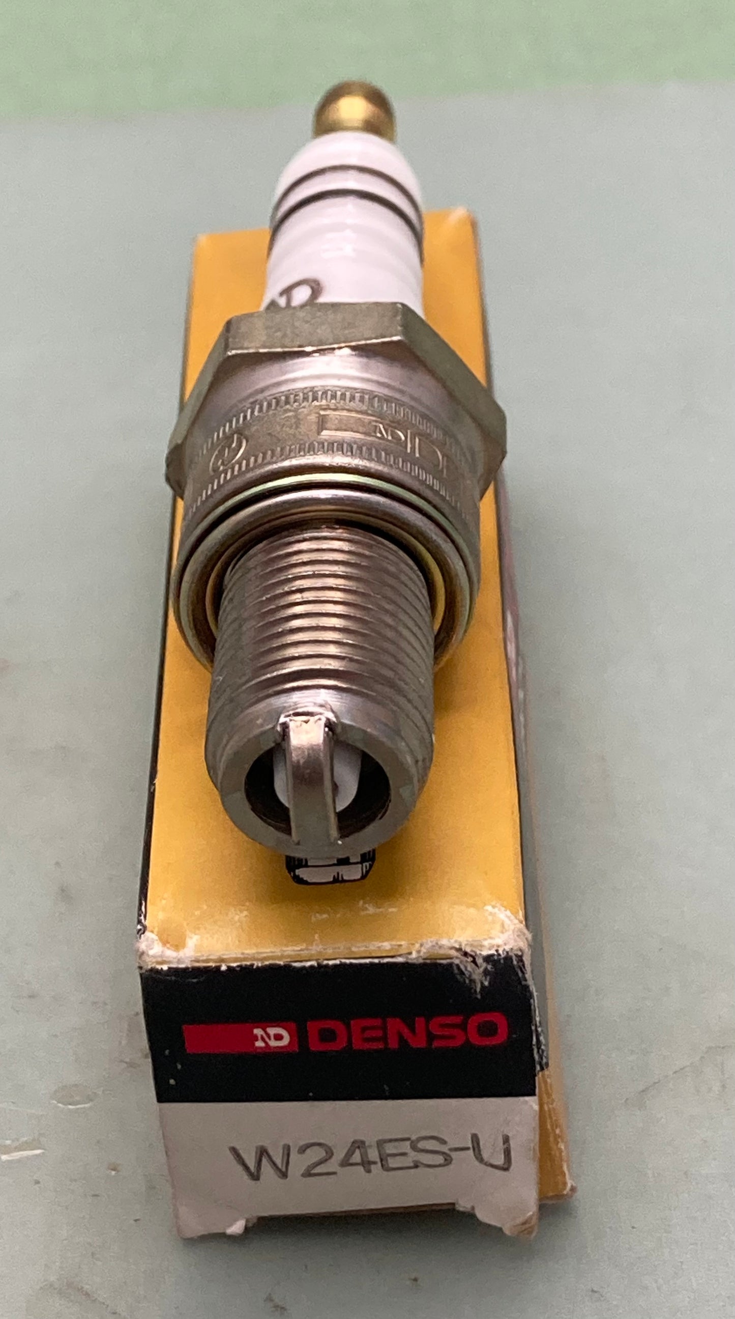 New Genuine Denso W24ES-U, U-Groove Spark Plug
