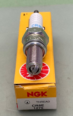 New Genuine NGK 1275 Spark Plug CR8E