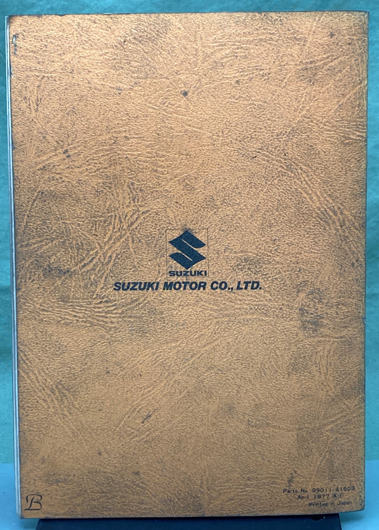 Genuine Suzuki 99011-41603 RM125 Owner's Manual 1977