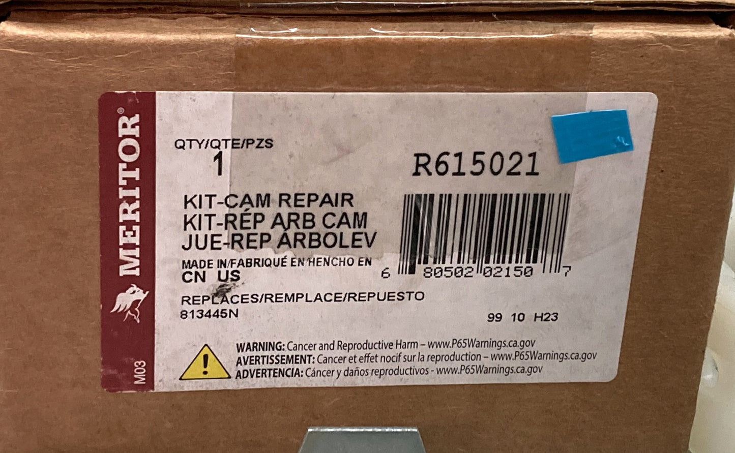 New Genuine Meritor R615021 Cam Repair Kit Incomplete Kit