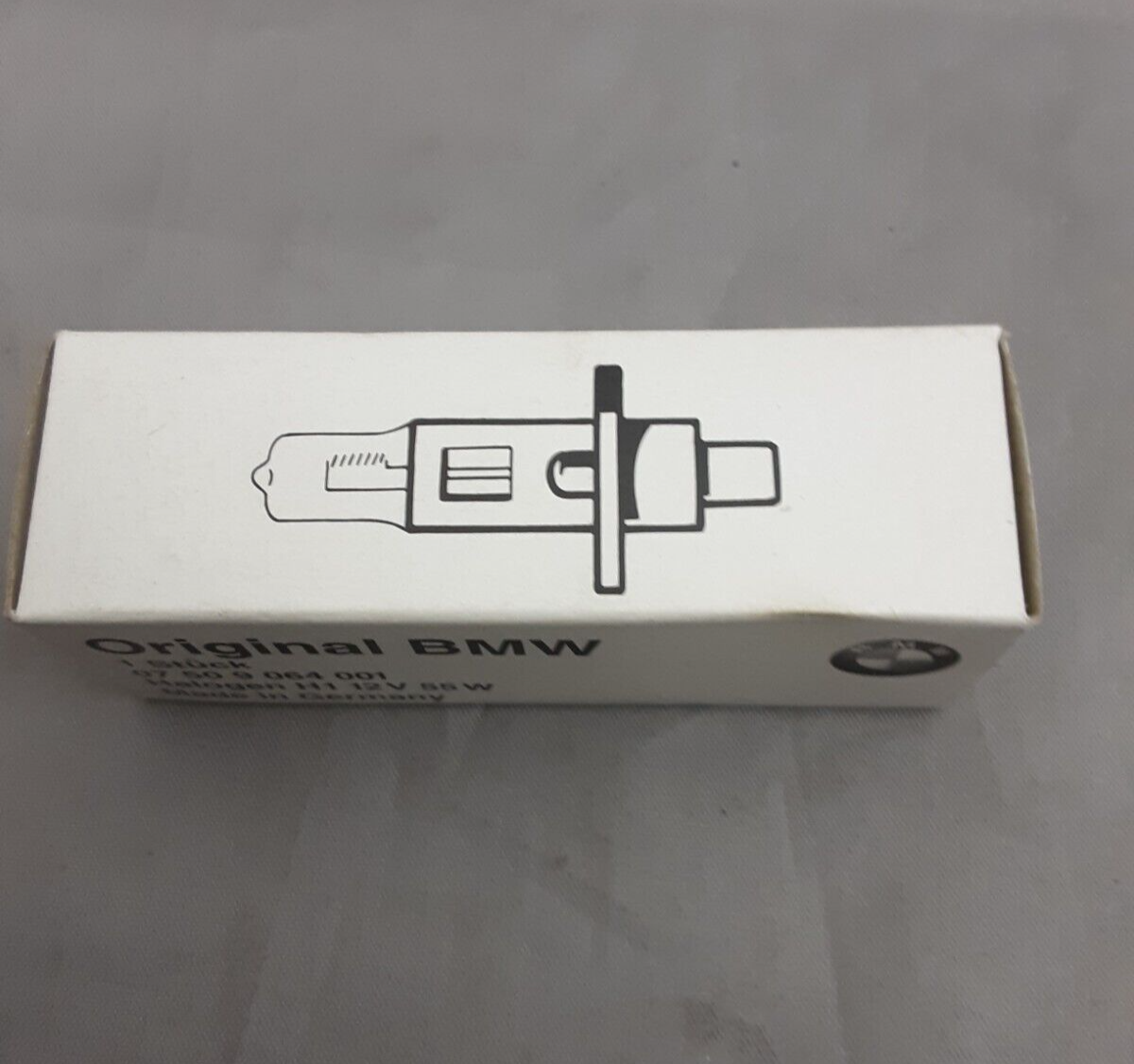 NEW GENUINE BMW 7509064001 H1 HALOGEN BULB 12V 55W