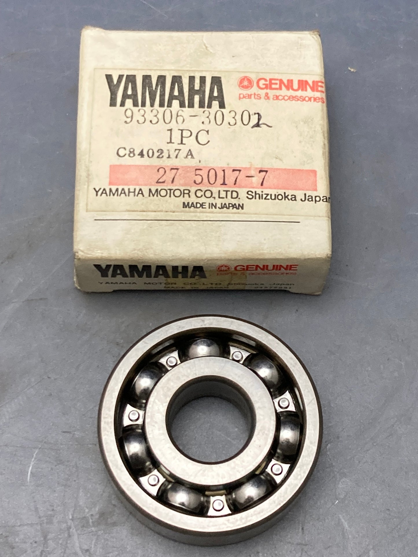 New Genuine Yamaha 93306-30302 Drive Line Bearing