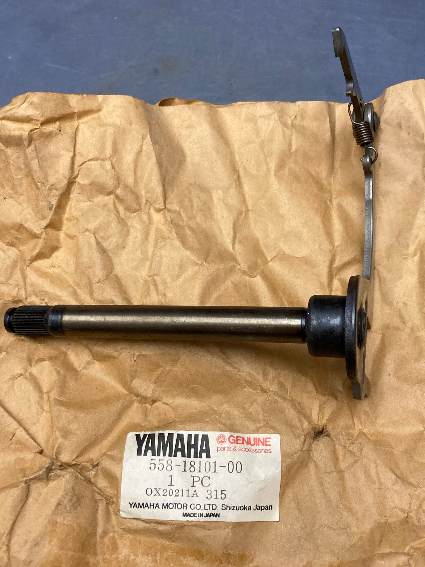 New Genuine Yamaha 558-18101-00 Shift Shaft Lever