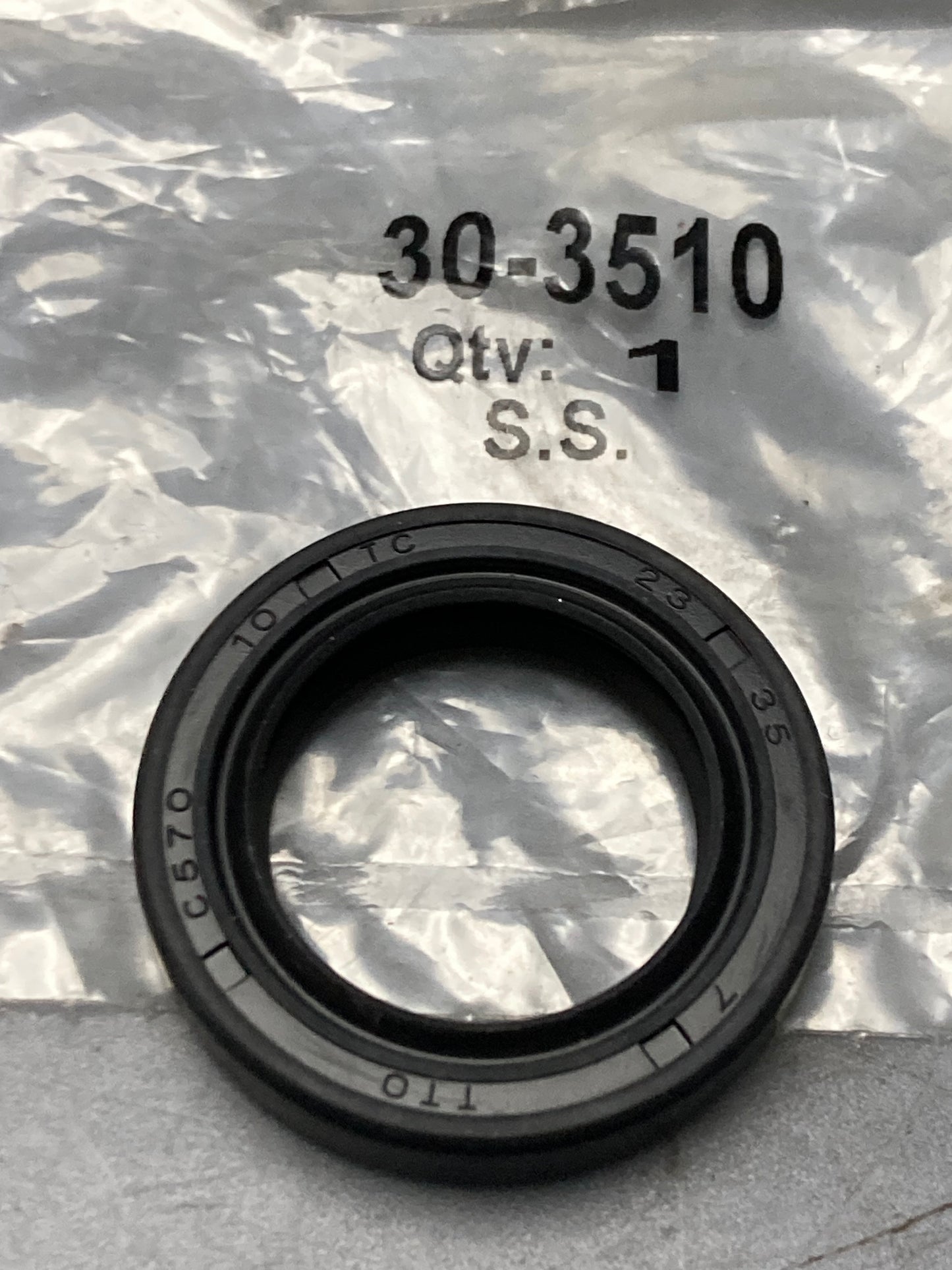 New Replaces All Balls Racing 30-3510 Seal, I.D. x O.D. x Width: 23 x 35 x 7