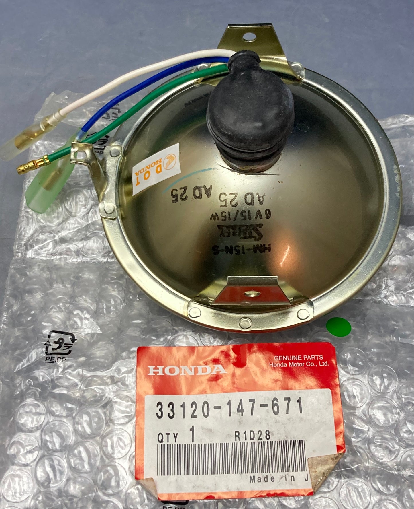 New Genuine Honda 33120-147-671 Headlight Unit