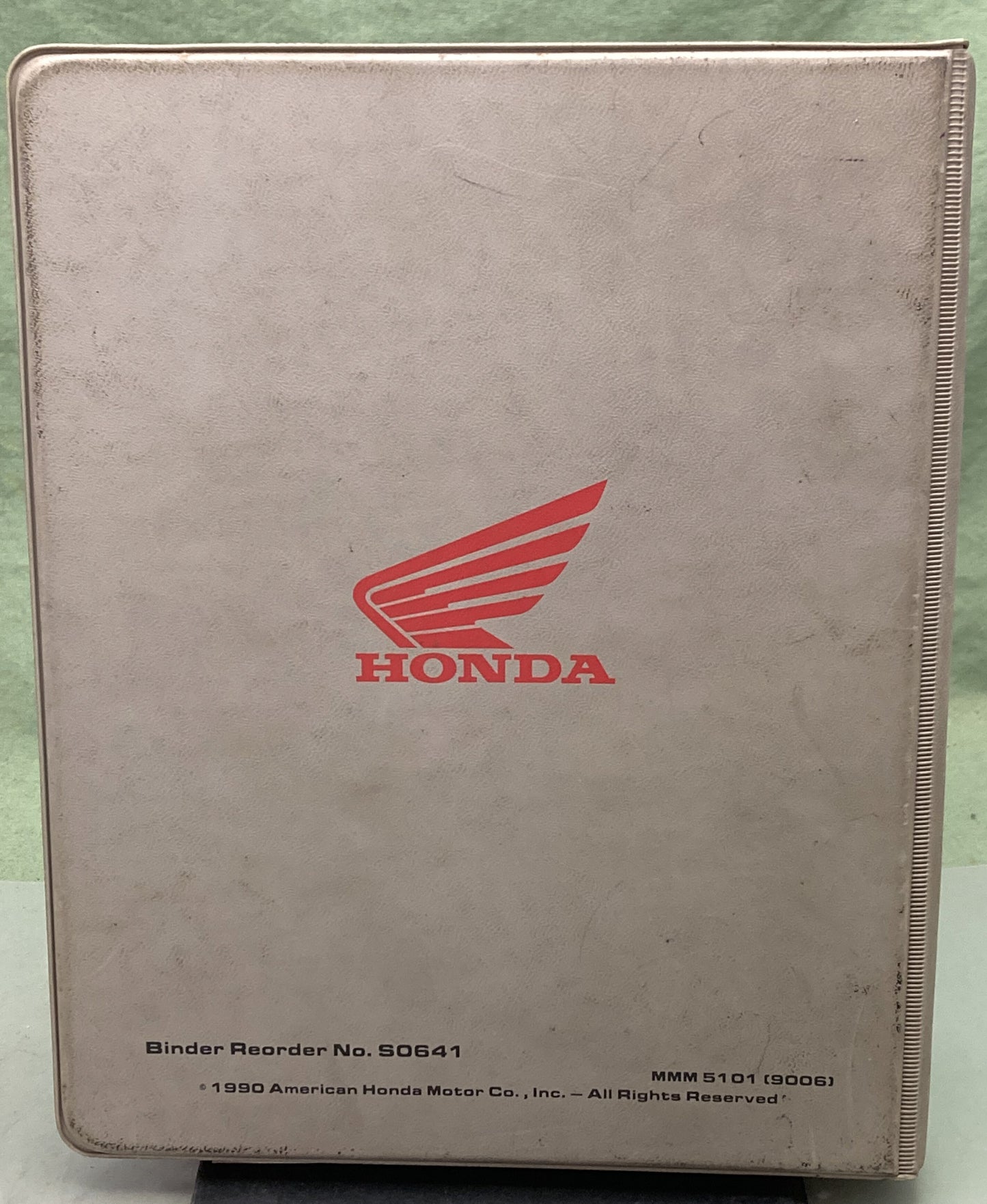 Genuine Honda S0641 Motorcycle ATV and Scooter Spec Manual 1988-1992
