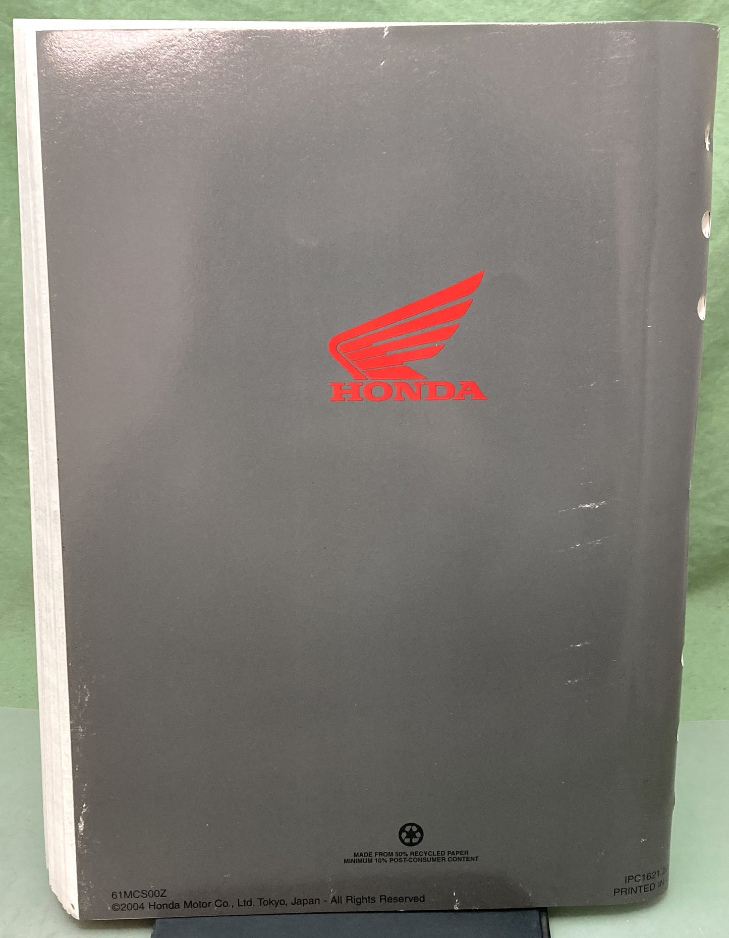 Genuine Honda 61MCS00Z ST1300P Service Manual Addendum 2004