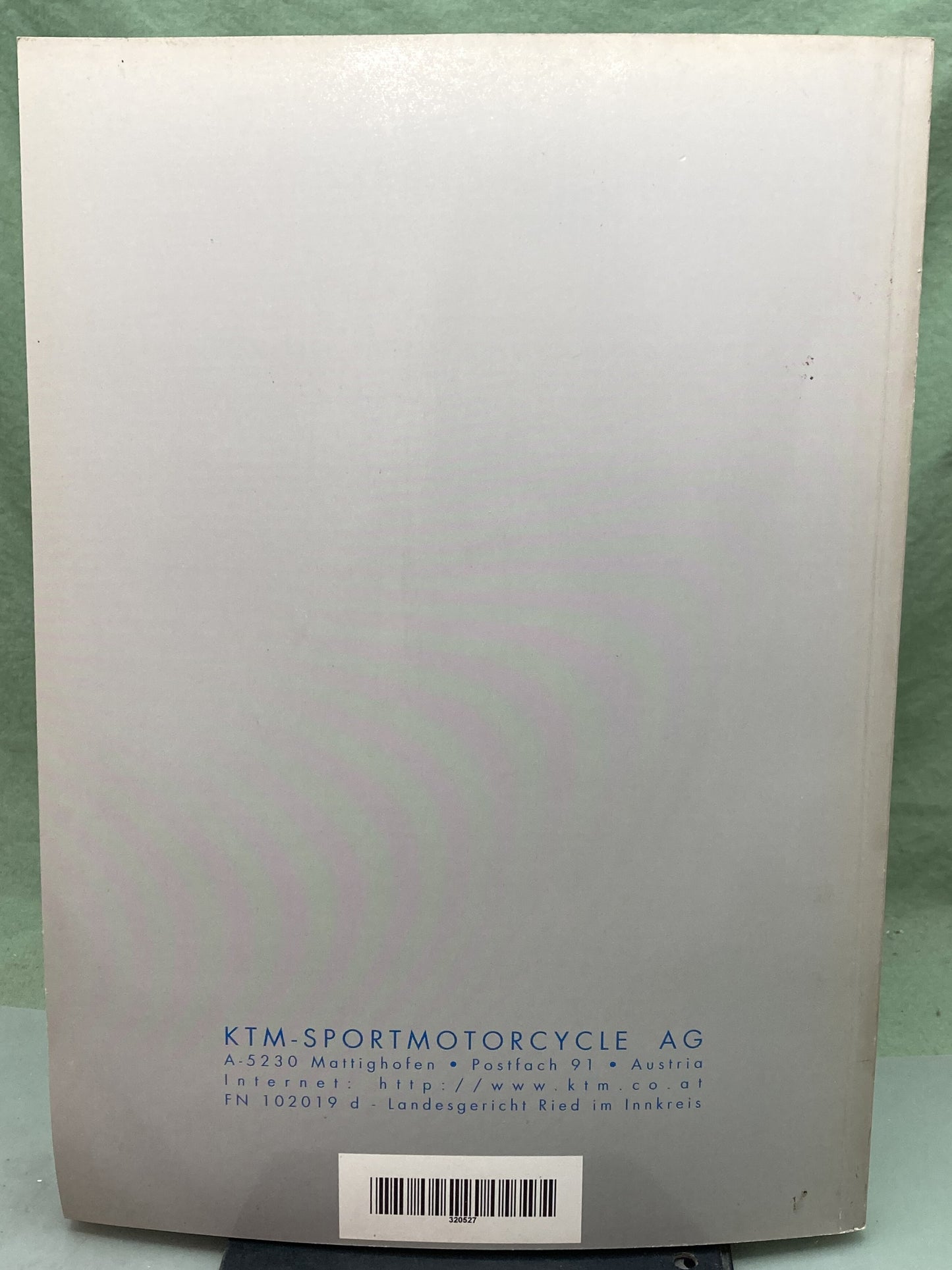 Genuine KTM 320527 125/200 Engine Repair Manual 1998