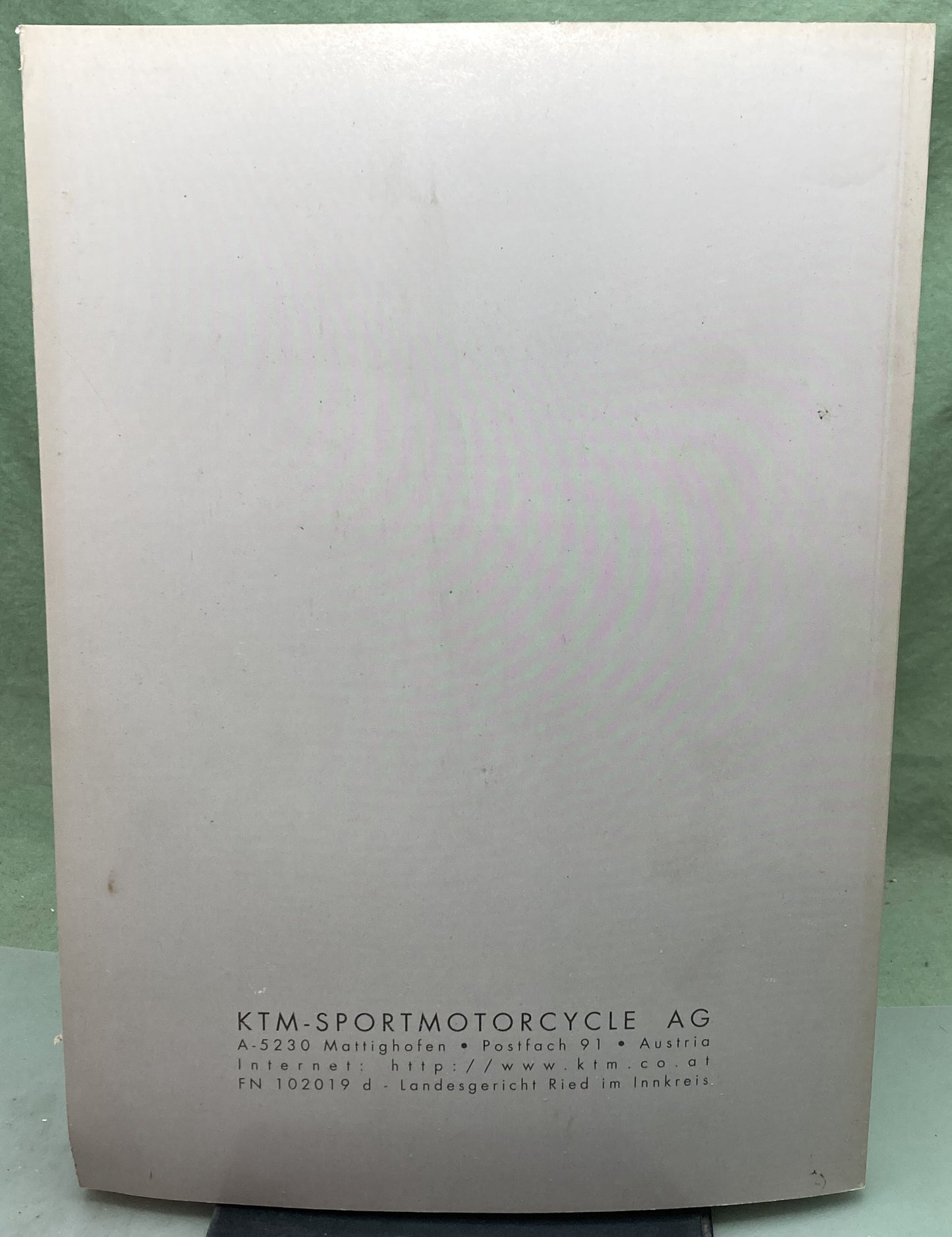 Genuine KTM 320518 400/620 LC4/LC4e Engine Repair Manual 1997