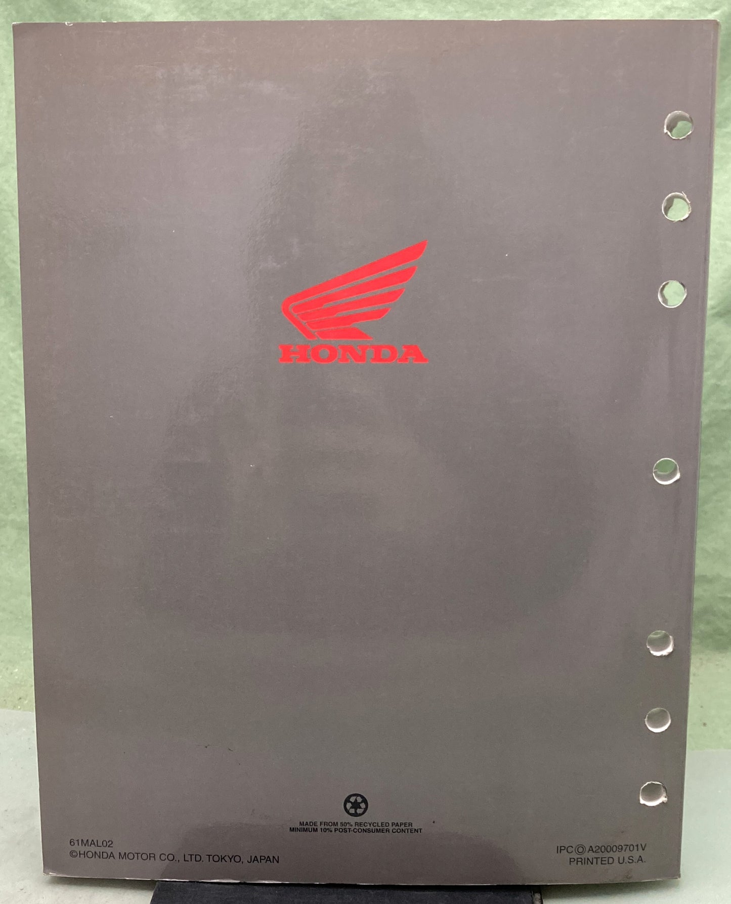 Genuine Honda 61MAL02 CBR600F3 Service Manual 1994