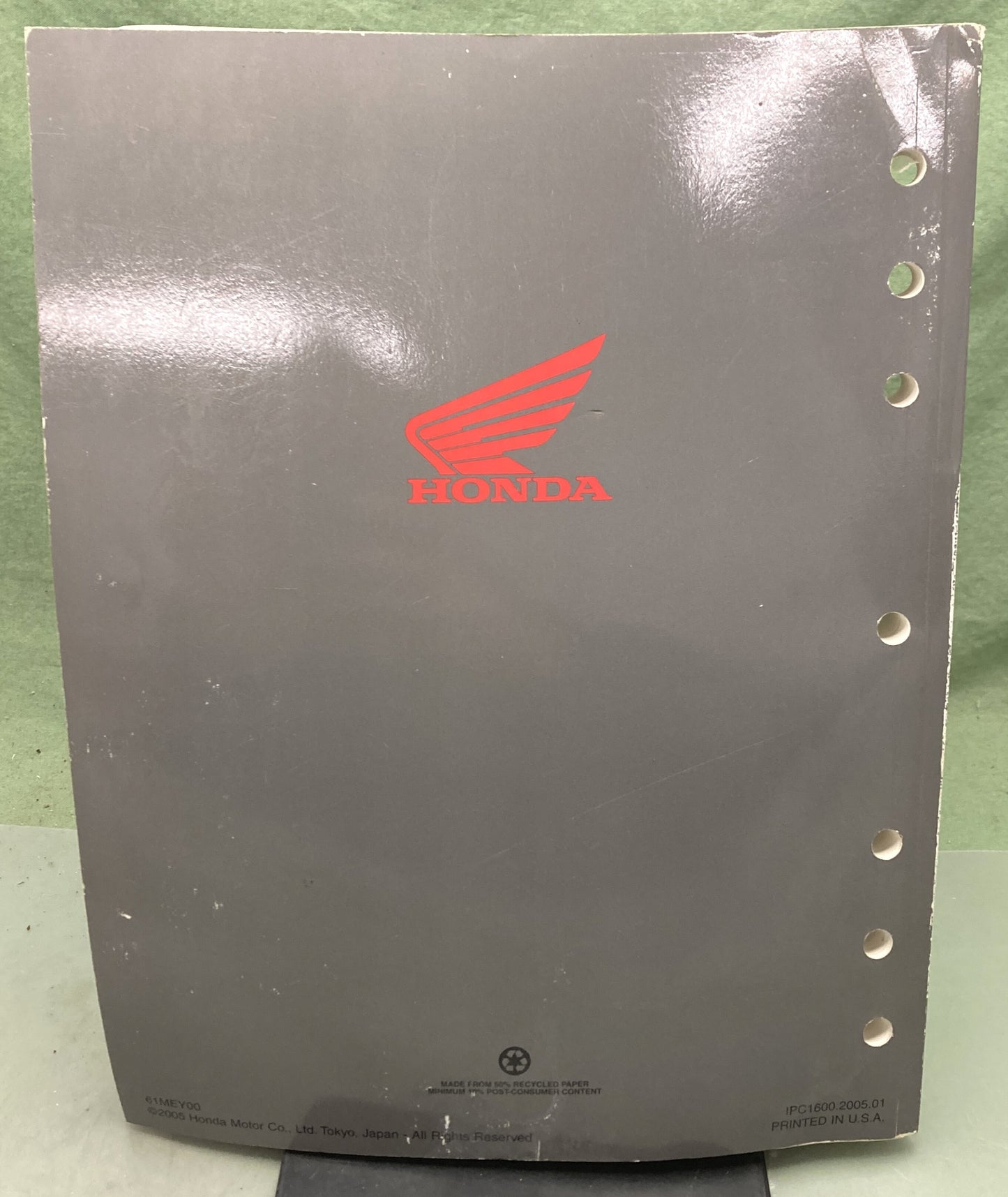 Genuine Honda 61MEY00 CRF450X Service Manual 2005