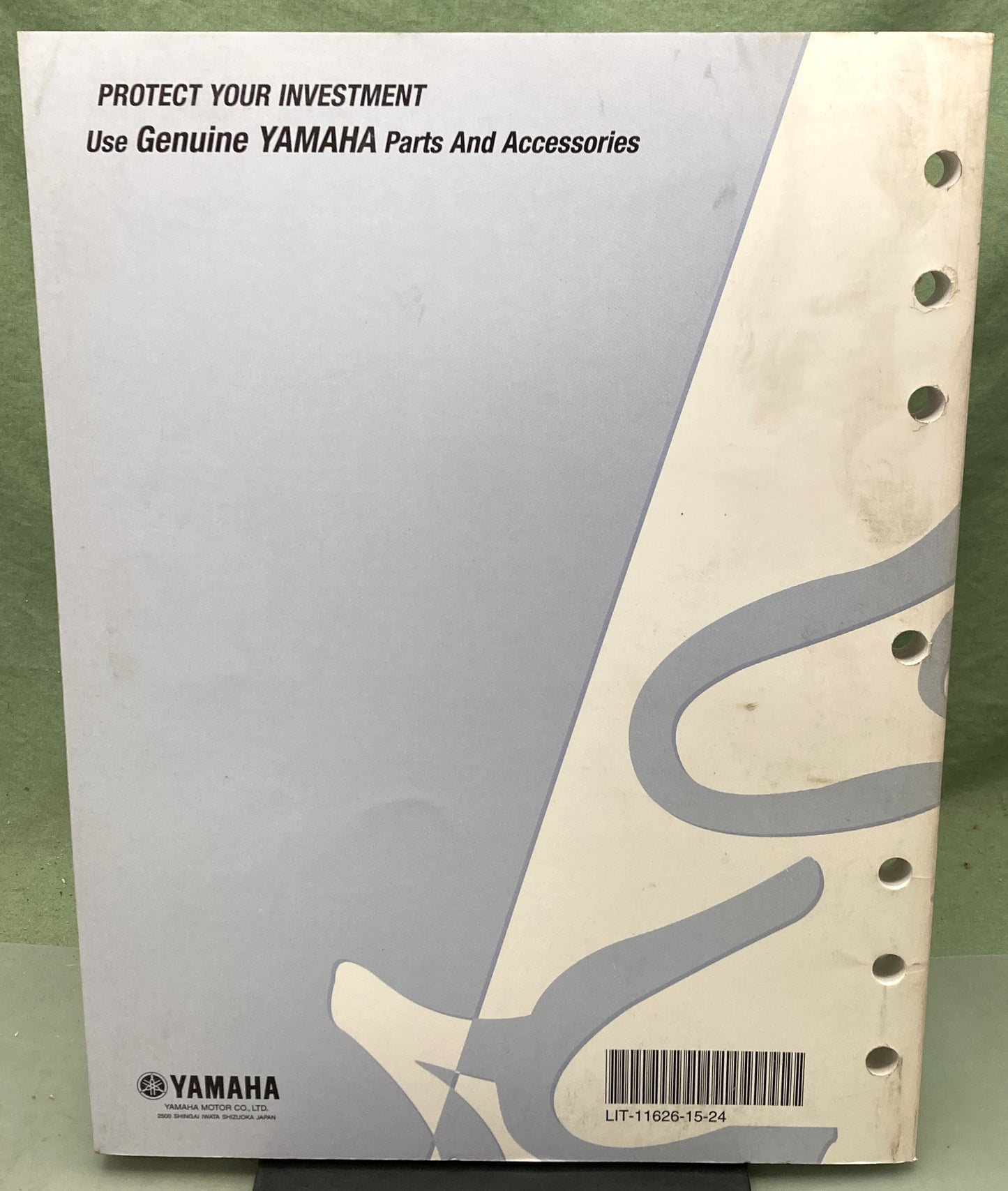 Genuine Yamaha LIT-11626-15-24 TT-R125P(C) TT-R125LWP(C) Service Manual 2001
