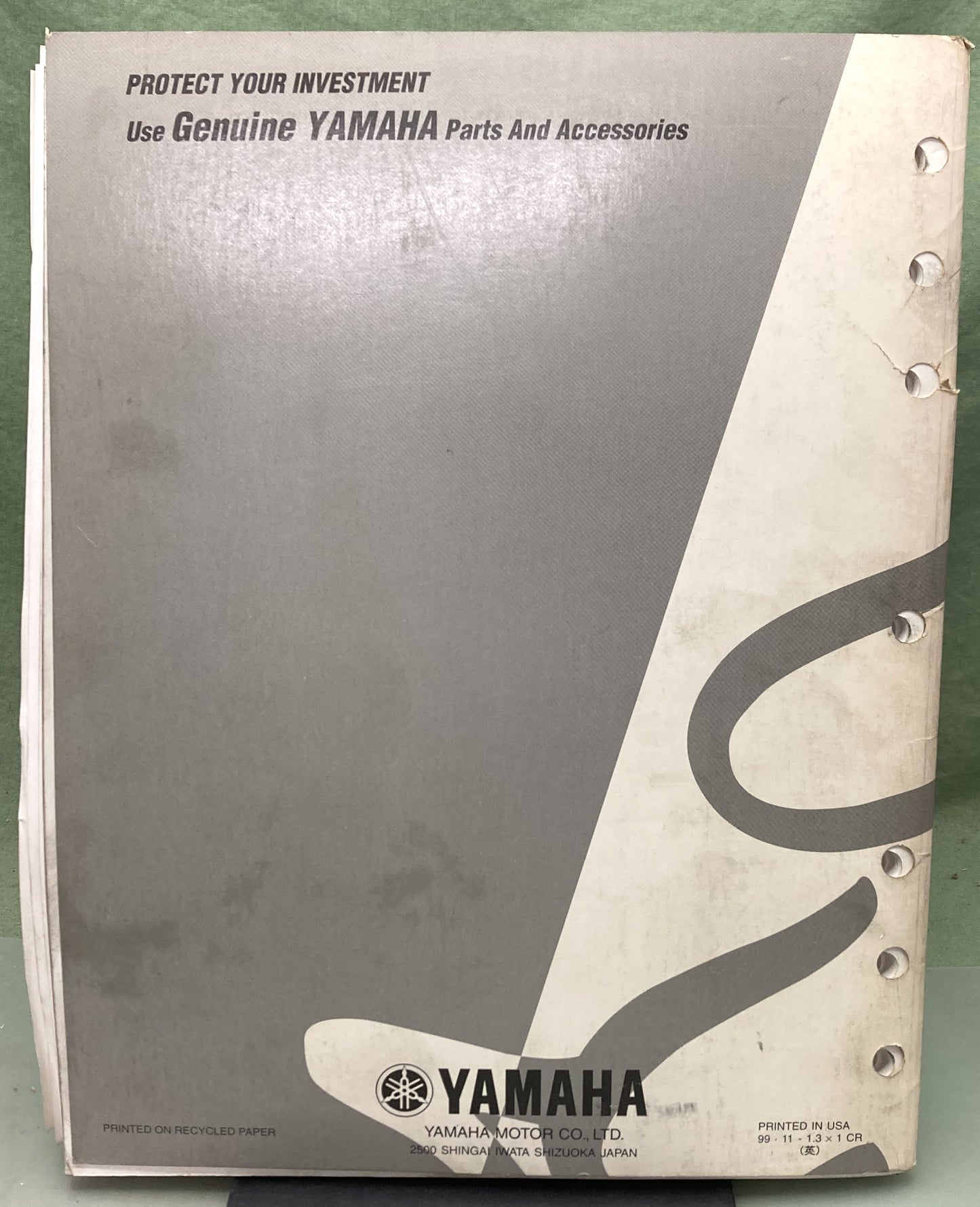 Genuine Yamaha LIT-11626-13-47 TT-R125M TT-R125MC Service Manual 1999