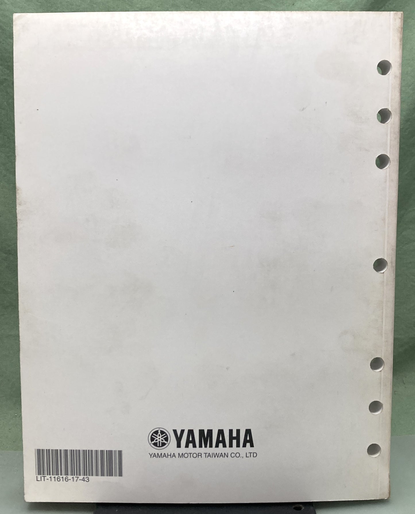 Genuine Yamaha LIT-11616-17-43 YJ125S Service Manual 2003