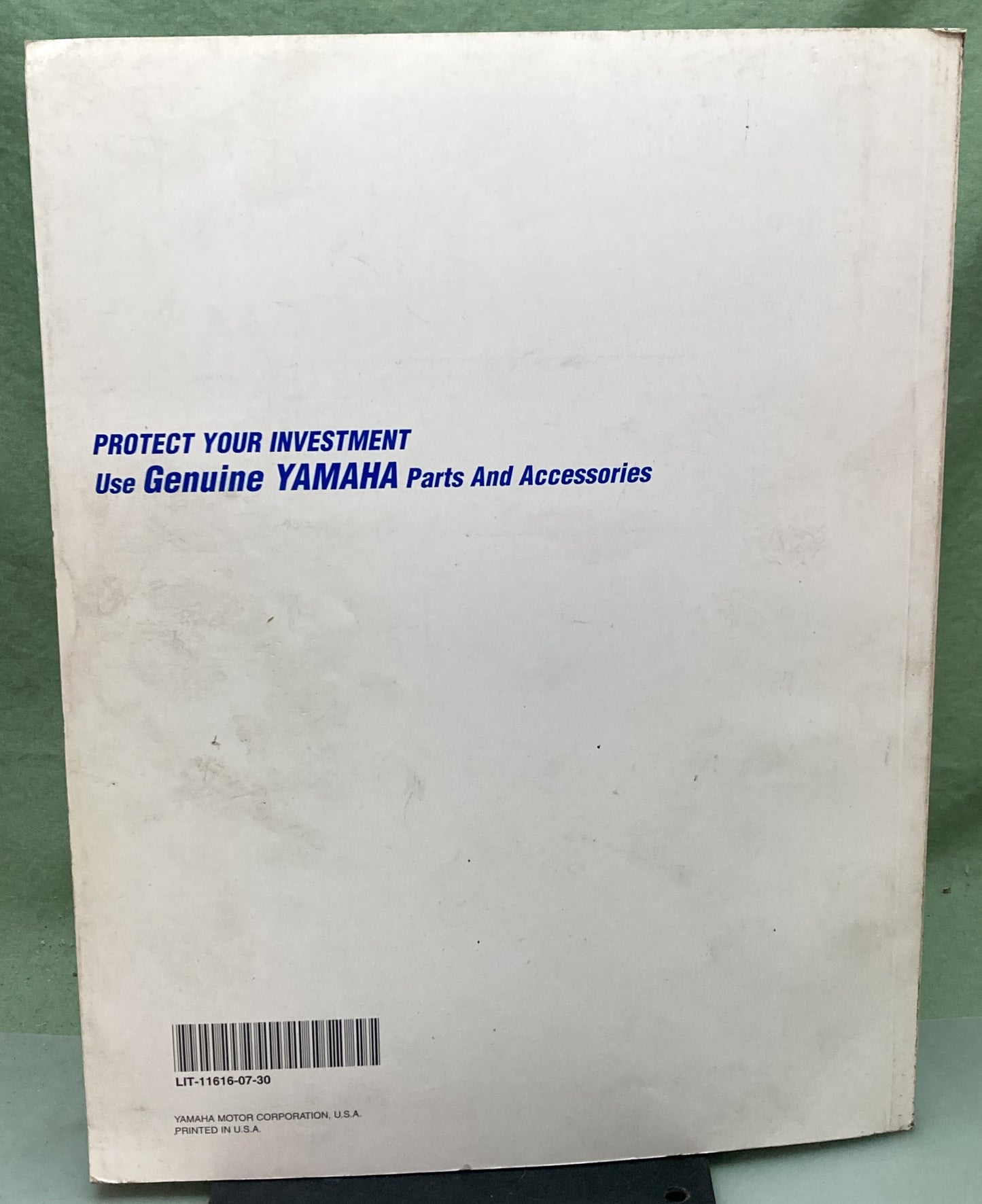 Genuine Yamaha LIT-11616-07-30 RT180 Service Manual 1990
