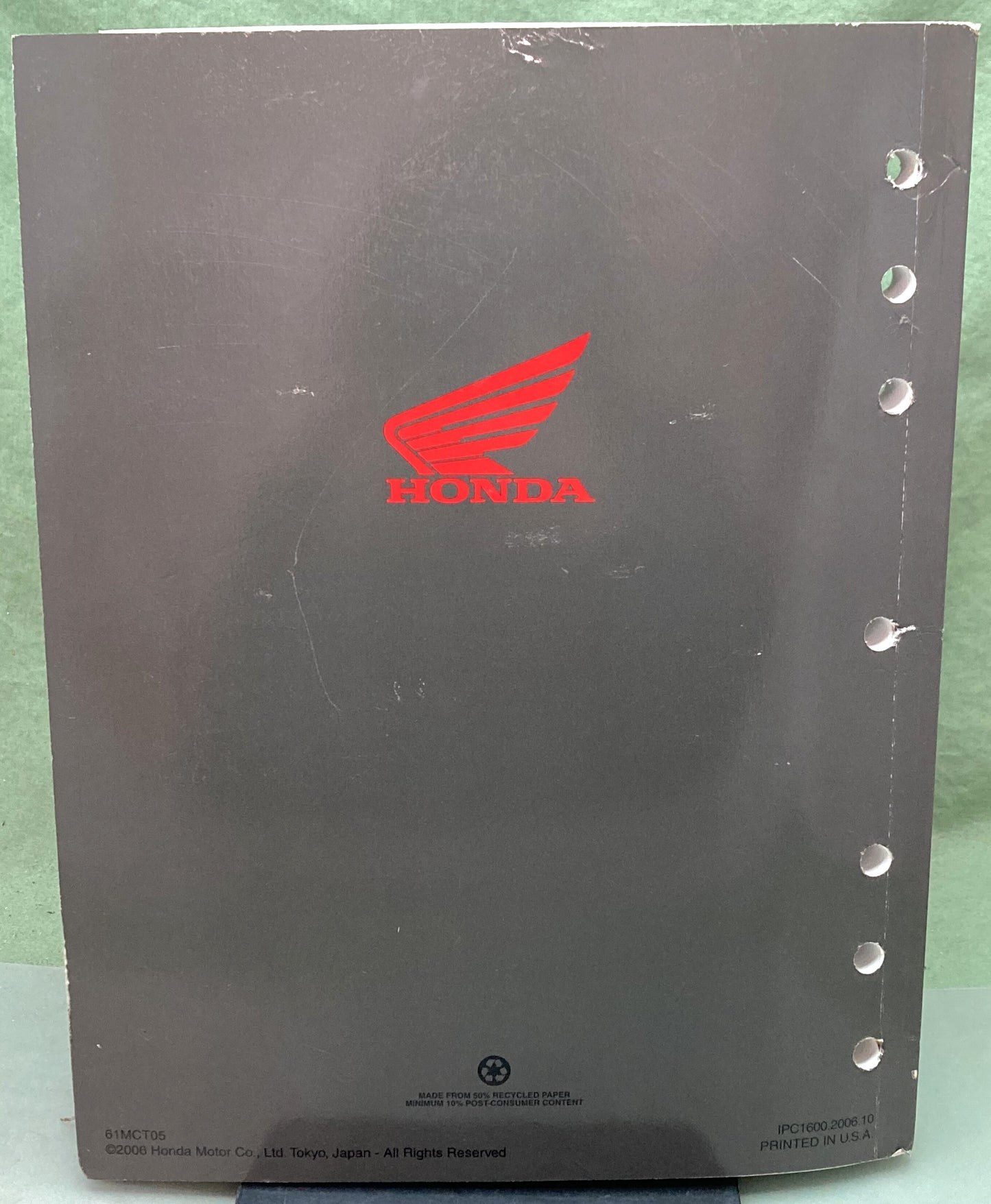 Genuine Honda 61MCT05 FSC600/A Silver Wing Service Manual 2006