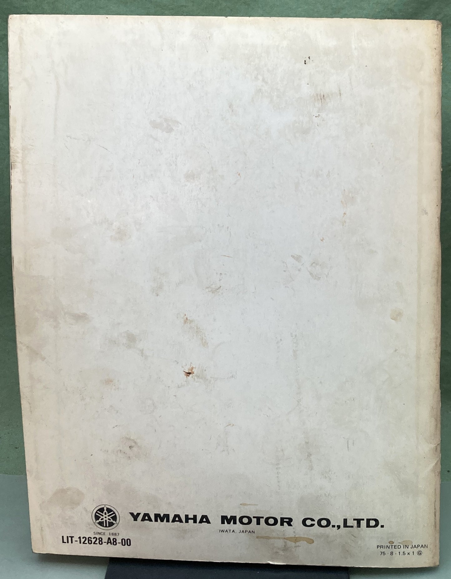 Genuine Yamaha 8A8-28199-10 SRX340/440 Owner's Service Manual