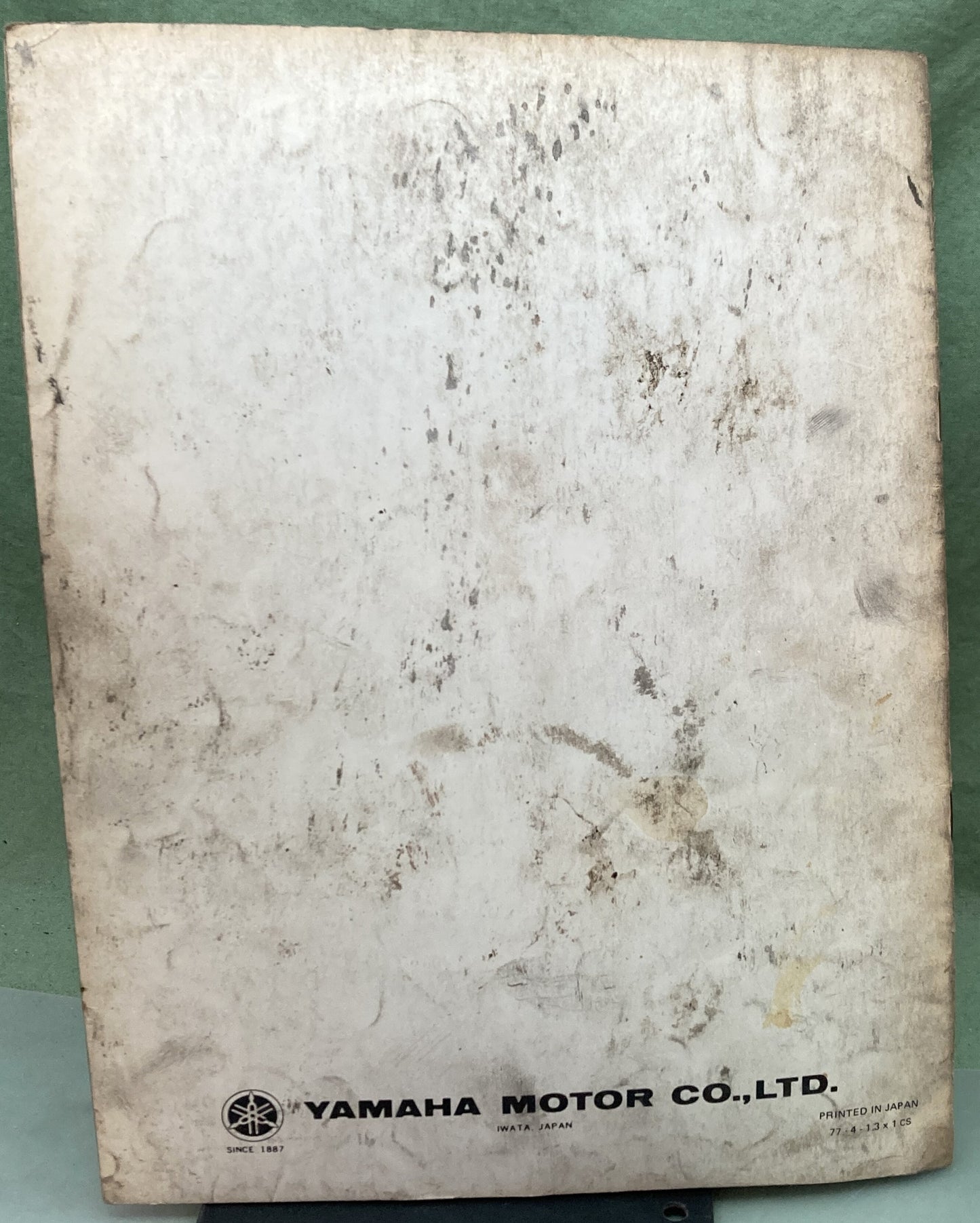 Genuine Yamaha LIT-12618-00-09 Snowmobile ET250B Supp. Service Manual 1977
