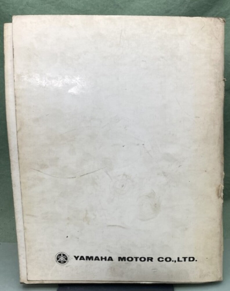 Genuine Yamaha LIT-12618-ET-02 Snowmobile ET340B/C/EC Service Manual '79