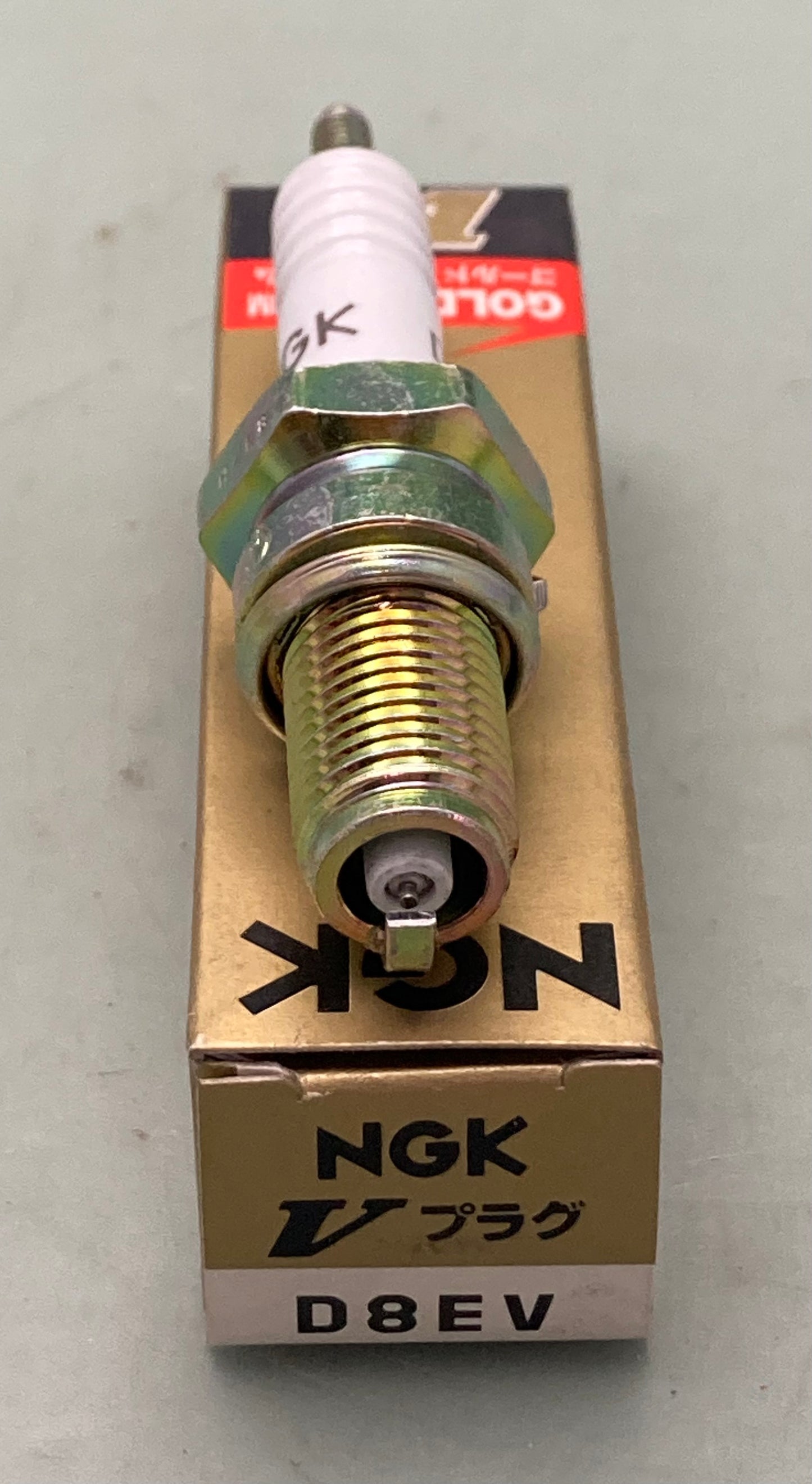 New Genuine NGK D8EV Spark Plug Gold Palladium