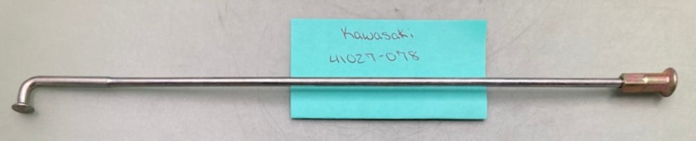 Kawasaki 41027-078 Spoke Assy Front Inner New Replaces