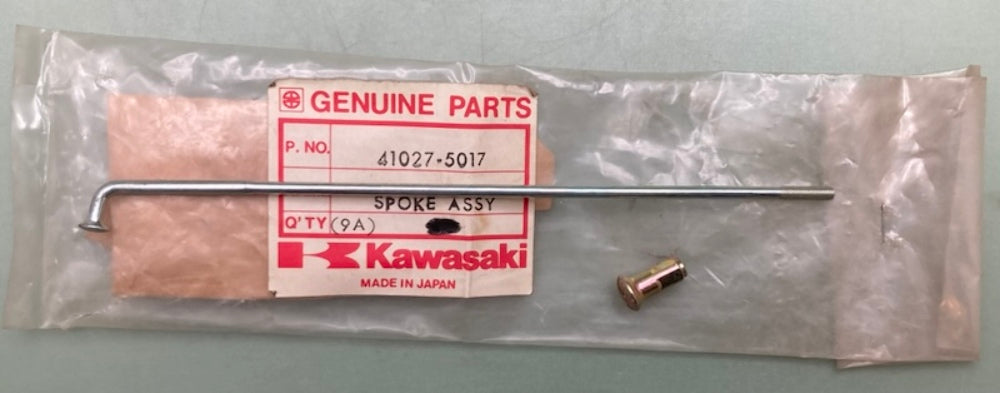 Kawasaki 41027-5017 Spoke Assy FR Inner L New Genuine