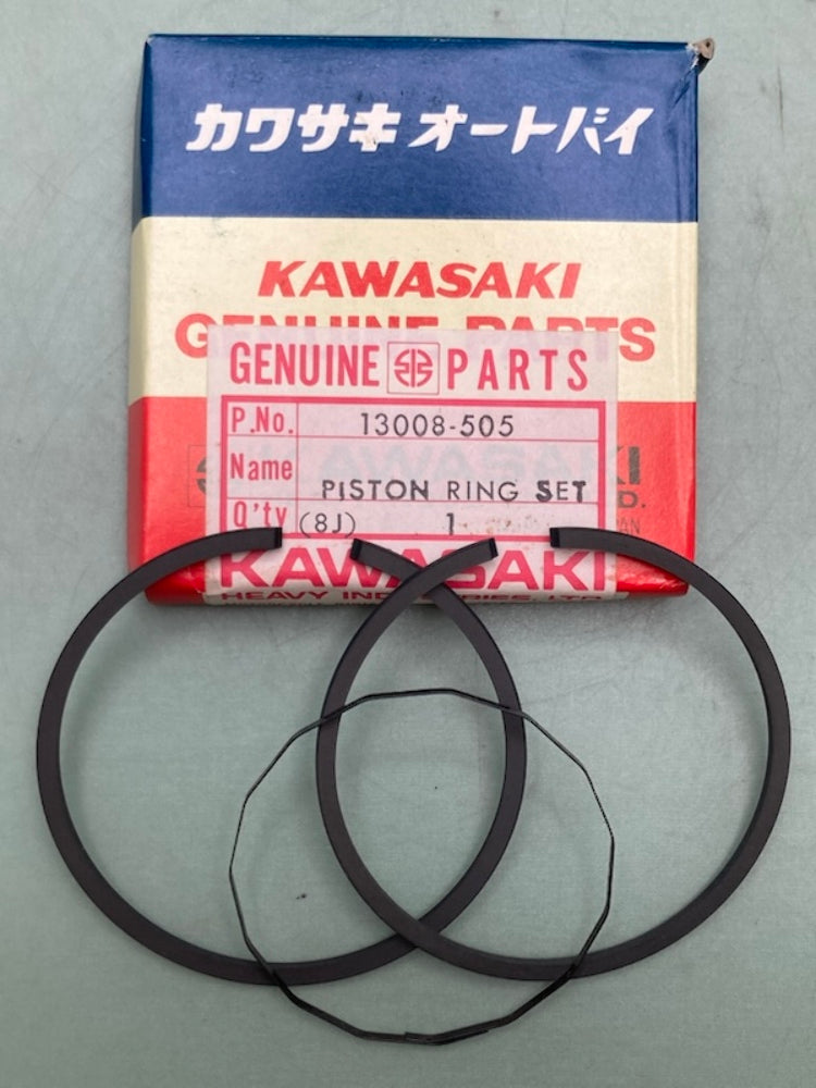 Kawasaki 13008-505 Piston Ring Set New Genuine