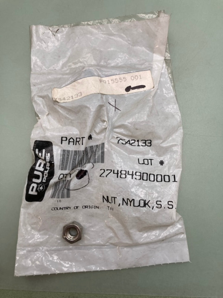 Polaris 7542133 NYLOK NUT New Genuine
