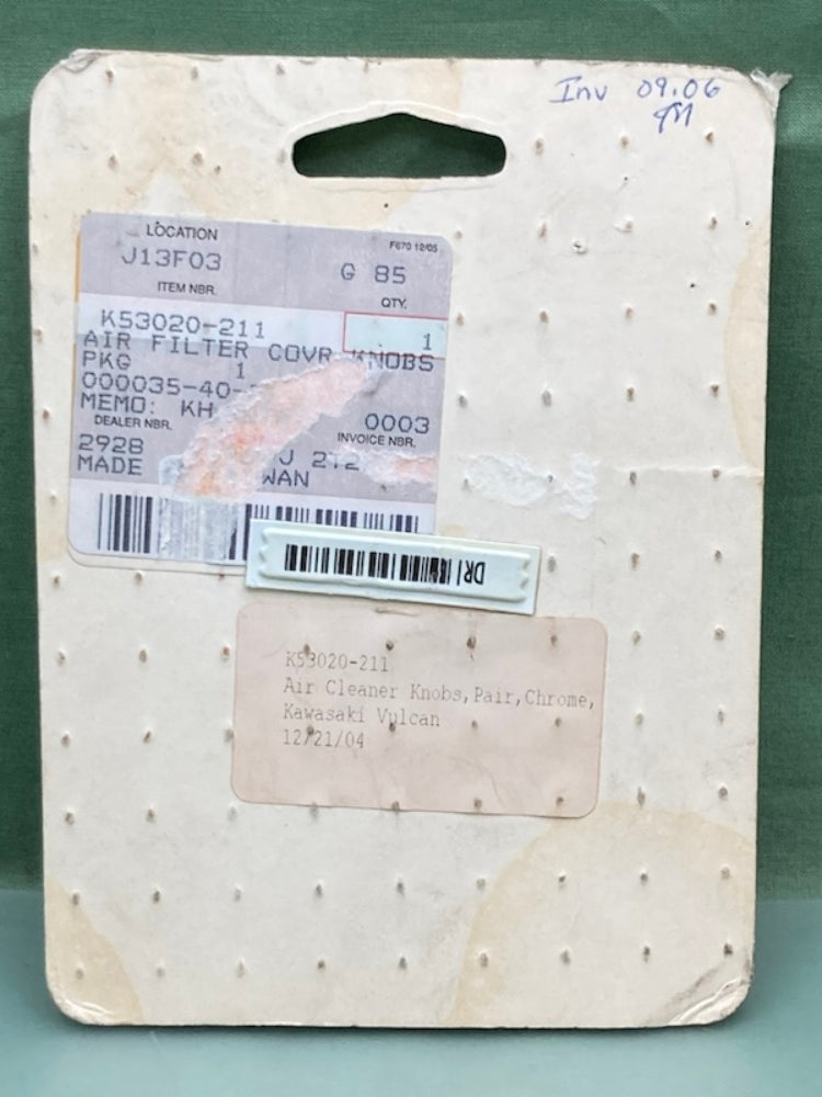 Kawasaki K53020-211 AIR FILTER COVR KNOBS New Genuine