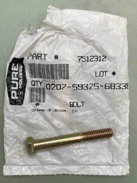 QTY 8 Polaris 7512312 BOLT New Genuine