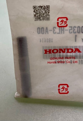 Honda 90035-HL3-A00 Bolt, Stud, (8X30) New Genuine